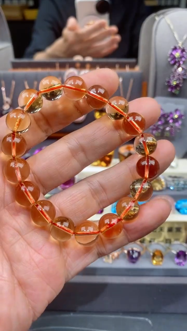 【闪购商品】黄晶手链未镶嵌黄晶手链