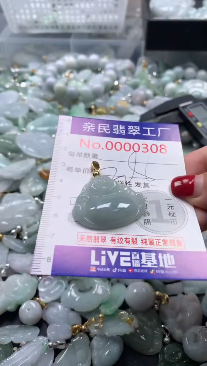 吊坠(不含链)未镶嵌翡翠308