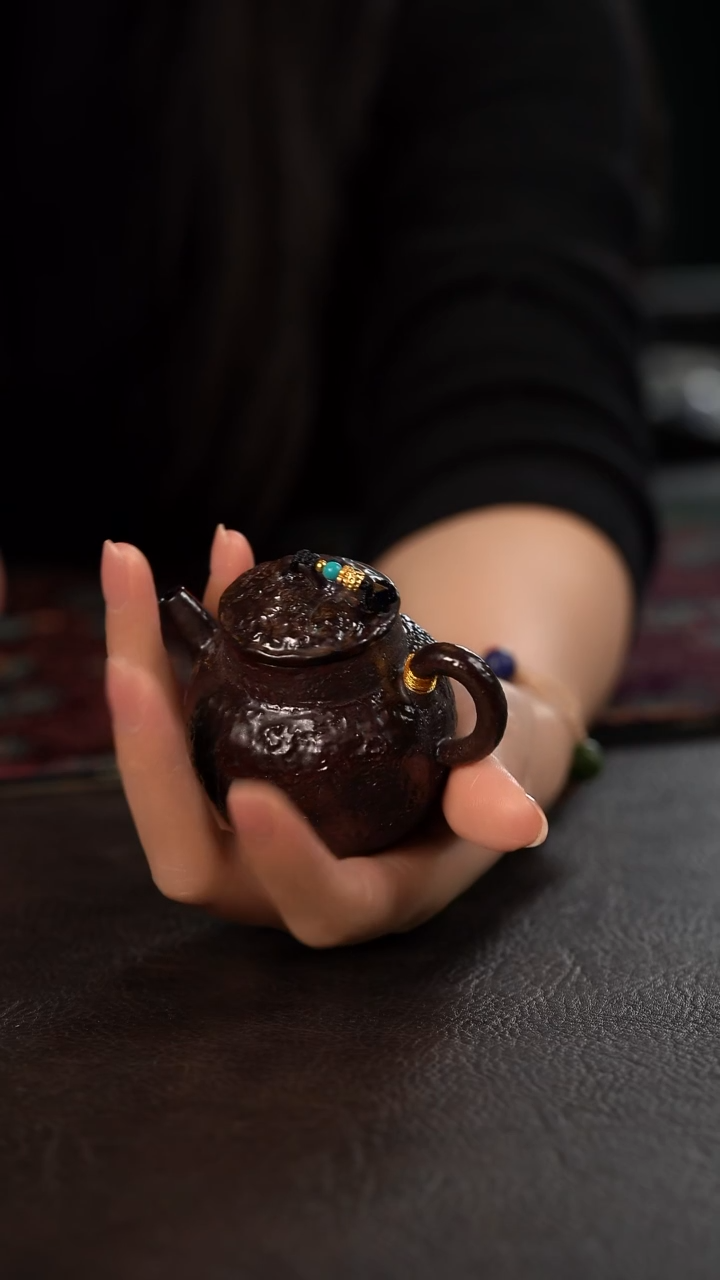 100c伟壶柴烧小泡壶凤鸣