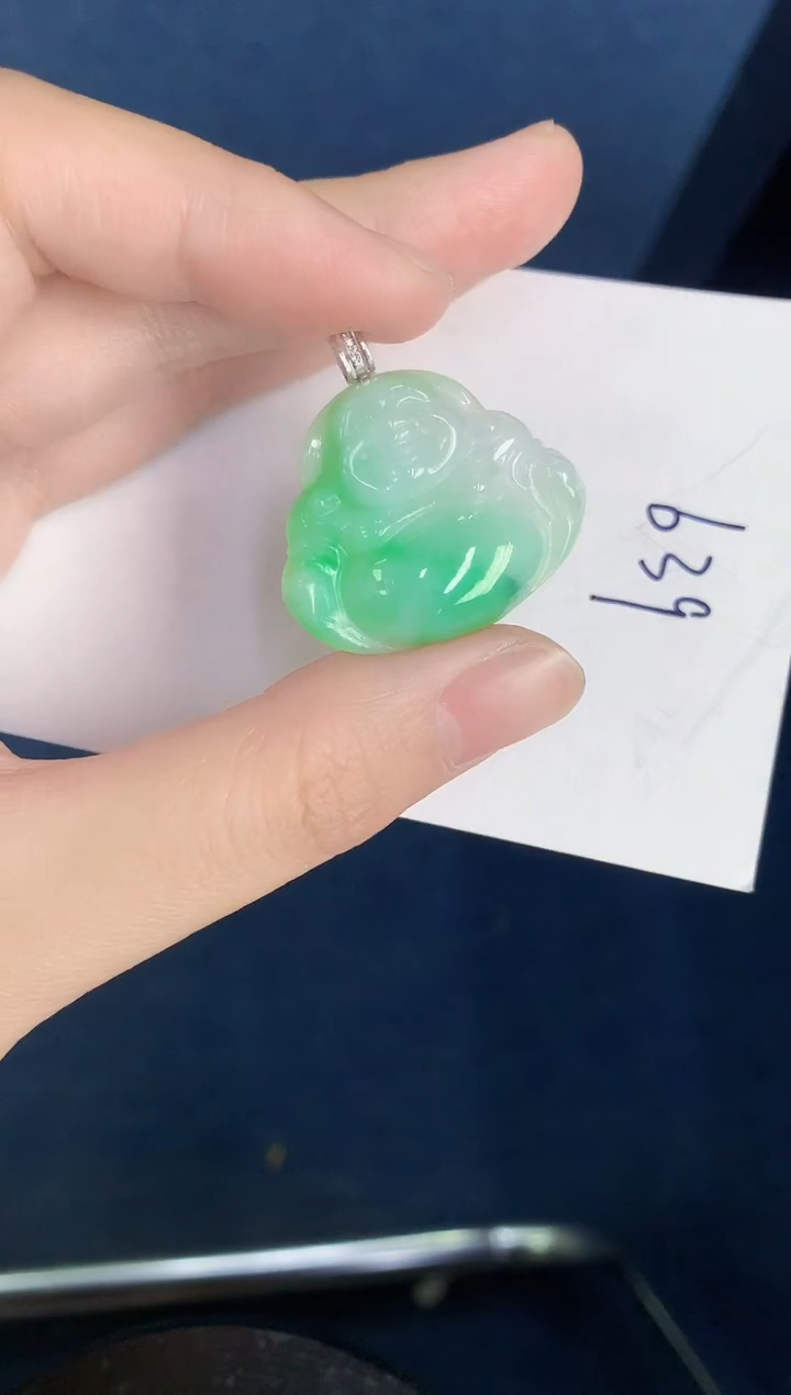 【闪购商品】翡翠颈饰18K金镶嵌000000000