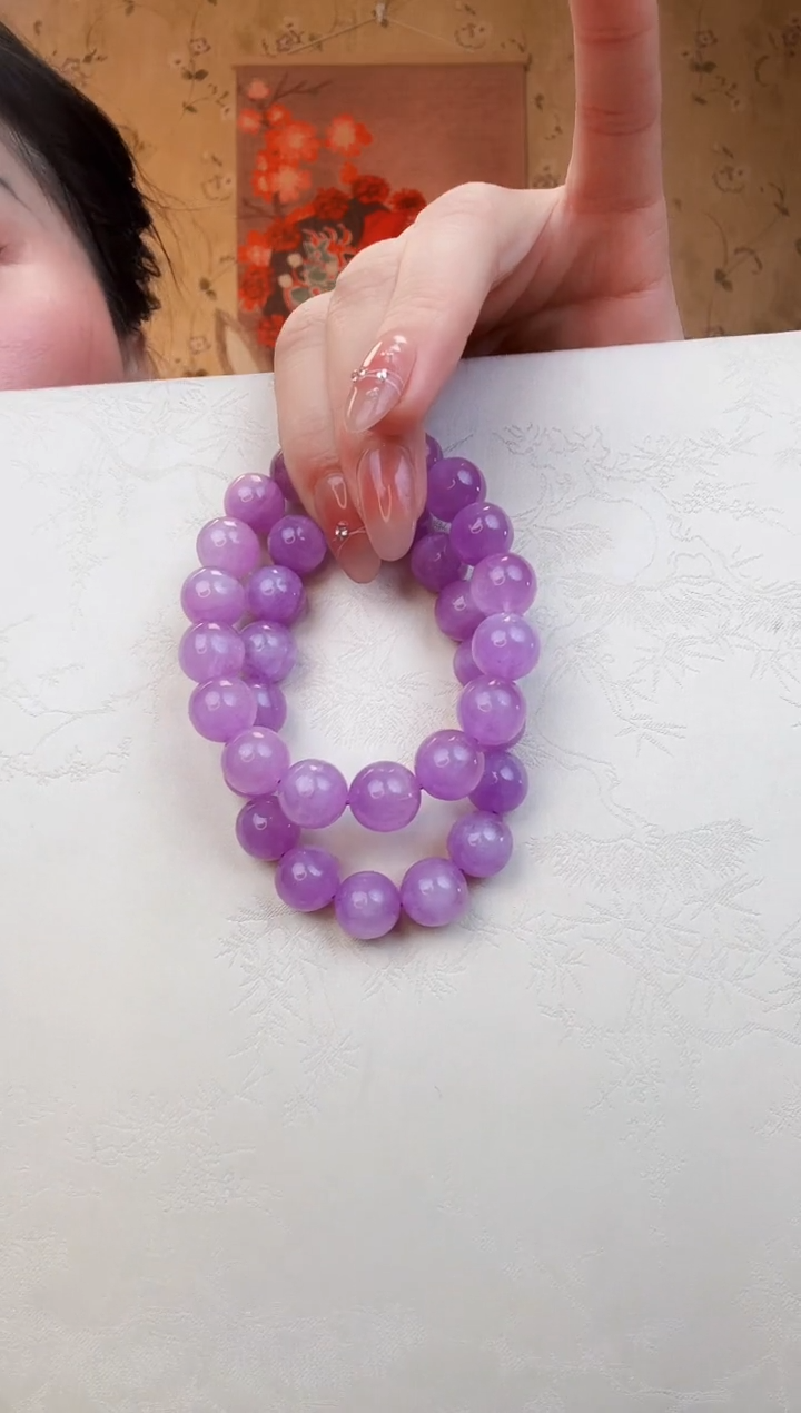 【闪购商品】锂辉石手串未镶嵌约12mm多样发其一