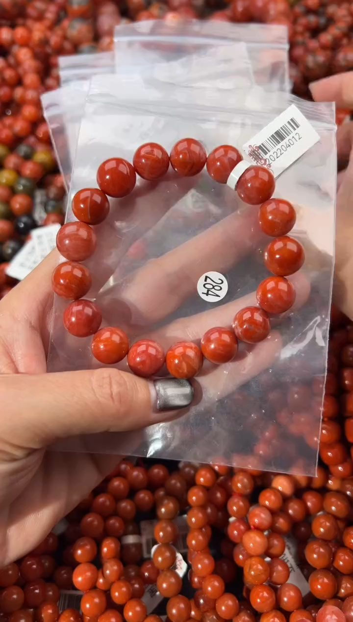 未镶嵌手串南红玛瑙12+