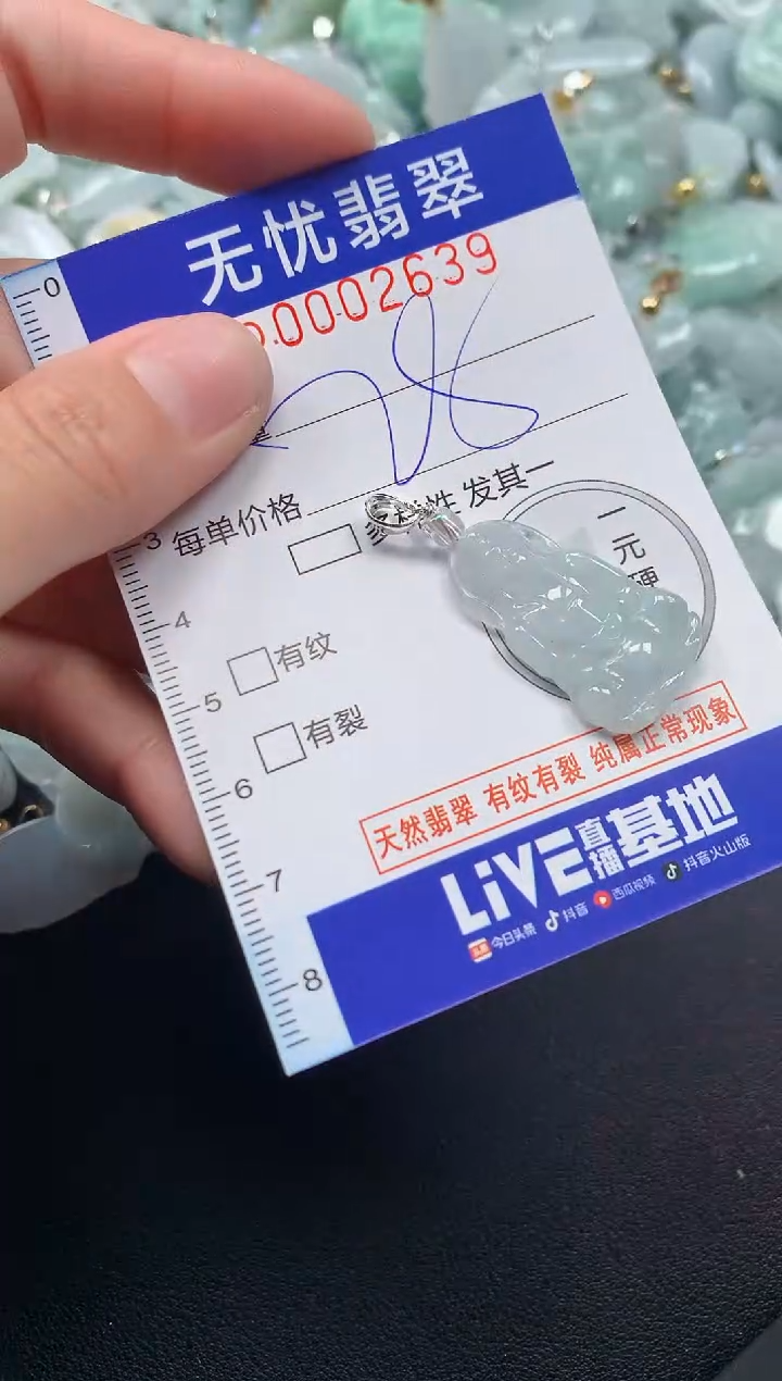 颈饰未镶嵌翡翠2639