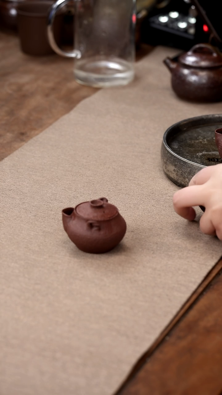 茶壶紫砂小红宝  