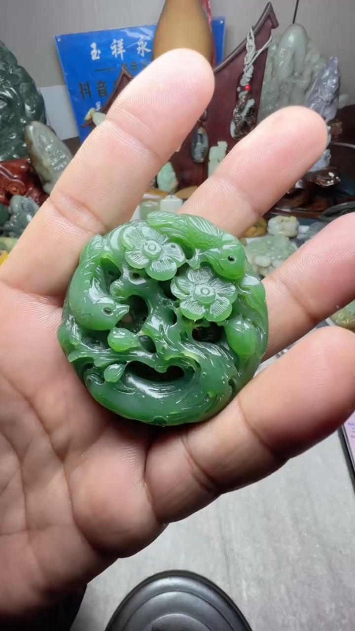 【闪购商品】和田玉挂件未镶嵌-