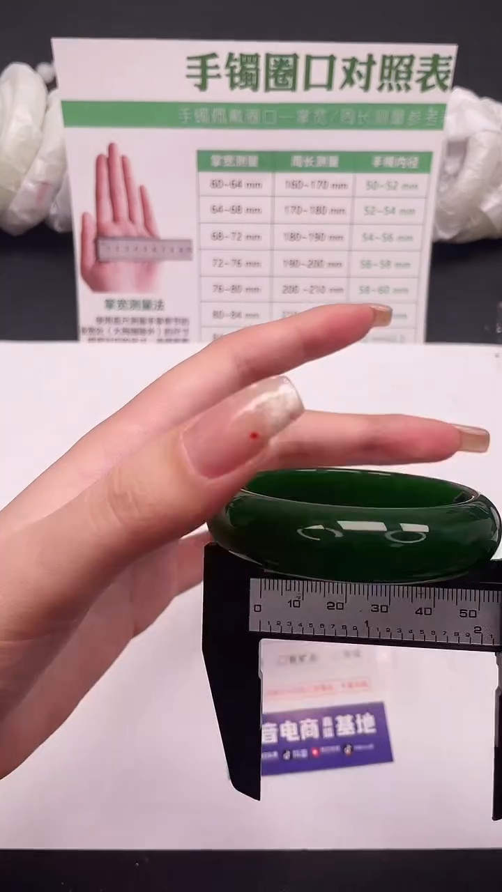 未镶嵌手镯石英质玉272-1-54