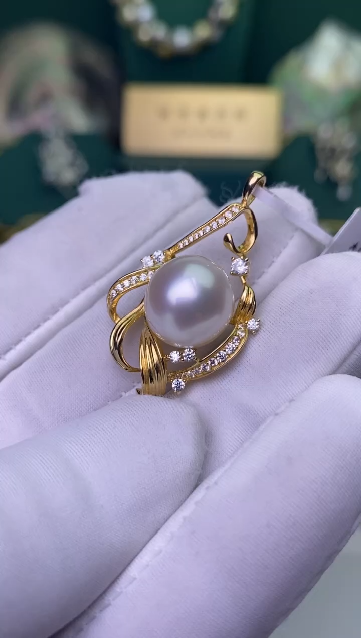 【闪购商品】海水珍珠颈饰银S925镶嵌1