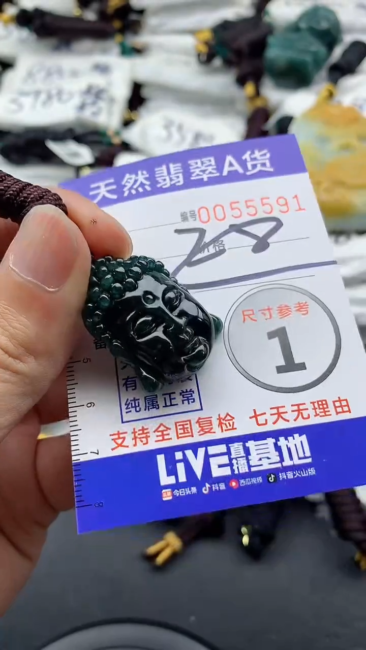 【闪购商品】翡翠颈饰未镶嵌555555555555