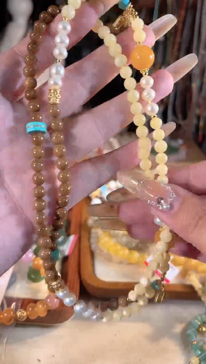 【闪购商品】蜜蜡手链未镶嵌多样性发货其一