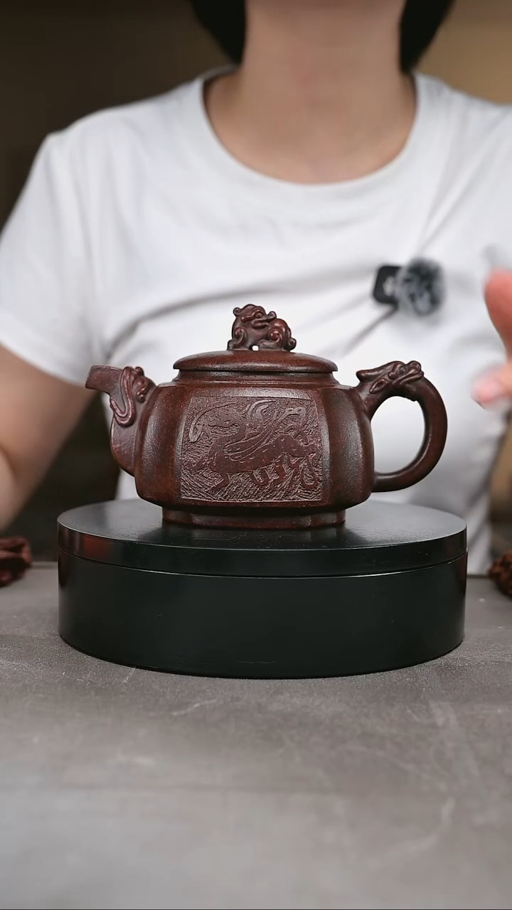 茶壶紫砂容量380cc