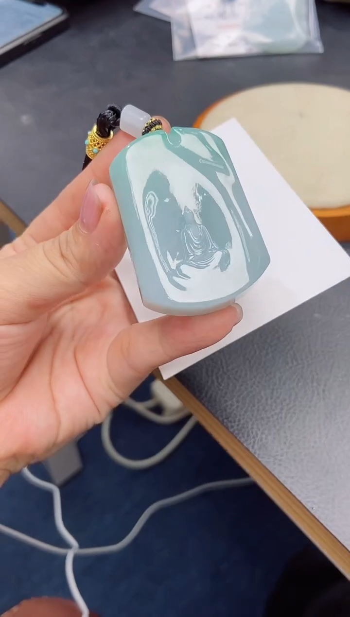 颈饰未镶嵌翡翠缅甸天然翡翠