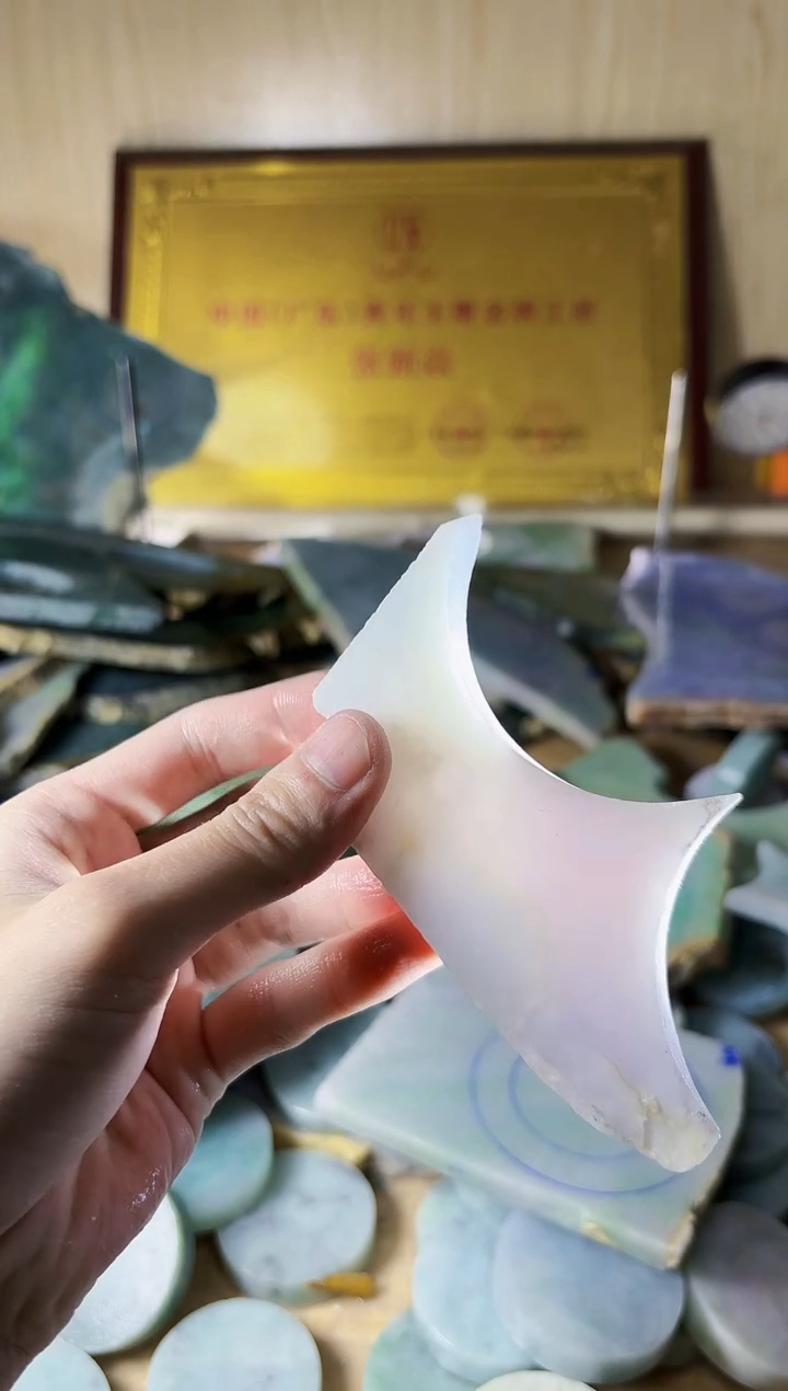 【闪购商品】翡翠颈饰未镶嵌A货吴玉2108