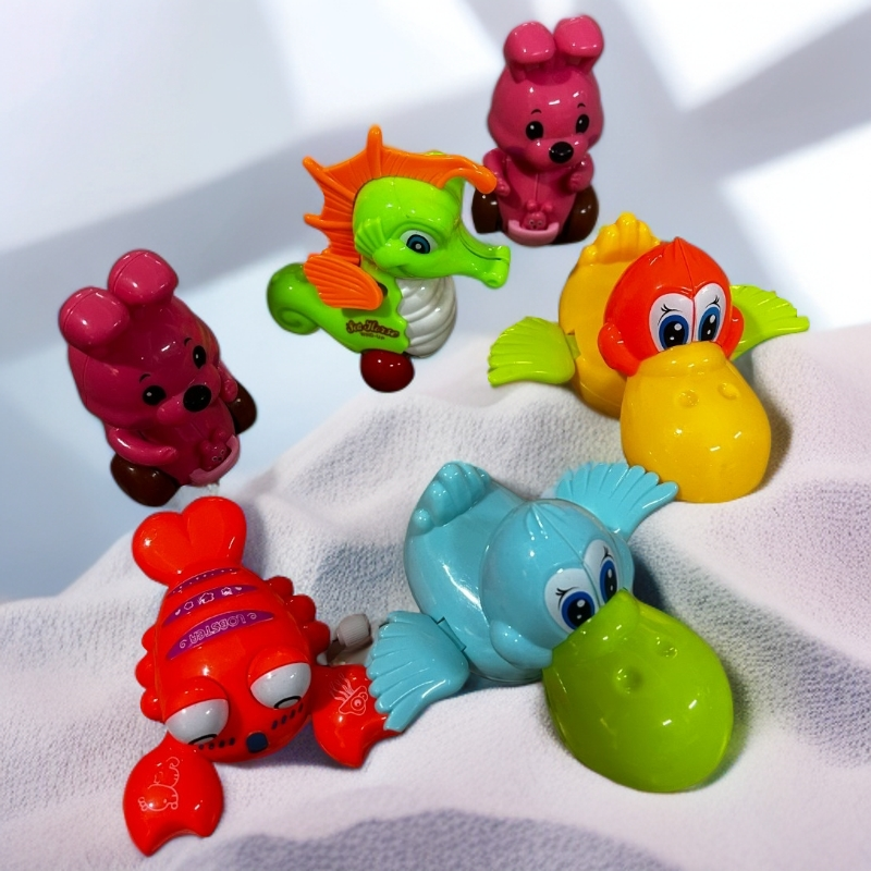 发条玩具发6个.款式颜色随机发