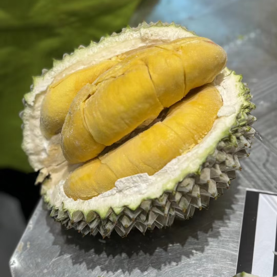 【顺丰快递】马来西亚液氮猫山王榴莲D197湿包软糯香甜口感浓郁