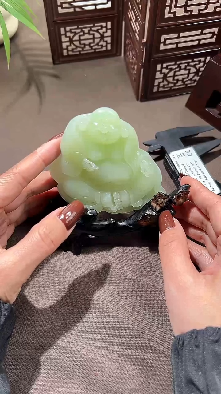 未镶嵌和田玉摆件和田玉佛公摆件23
