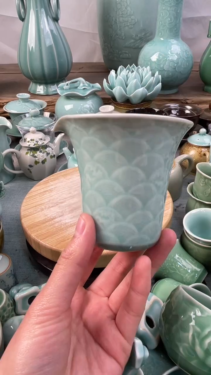 【闪购商品】特价福利 微瑕 慧仙青瓷