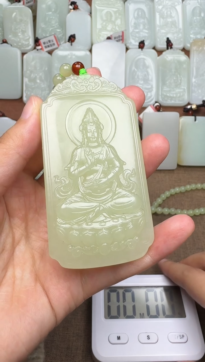 【闪购商品】和田玉颈饰未镶嵌和田玉挂件