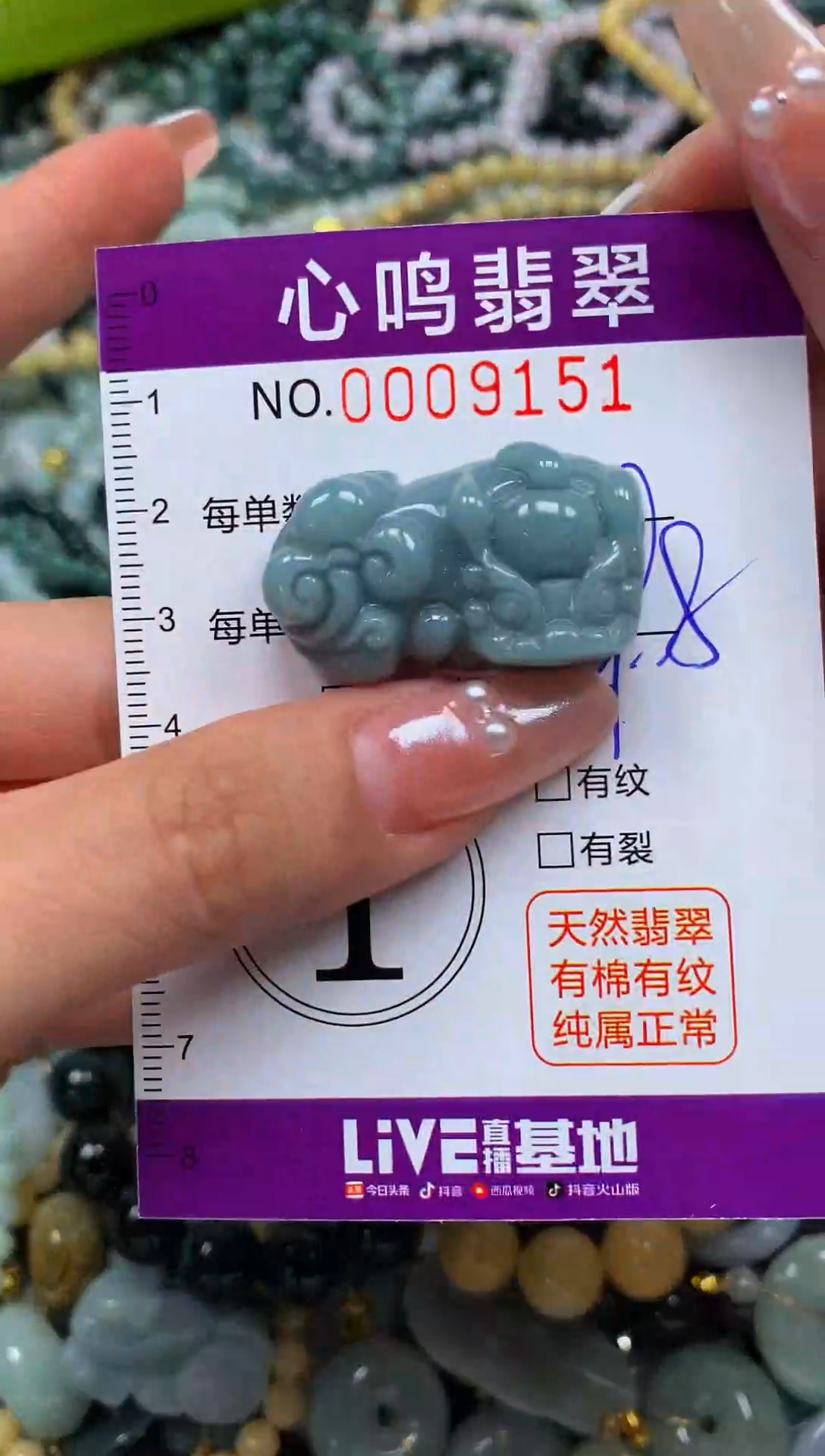 颈饰未镶嵌翡翠闪购009151