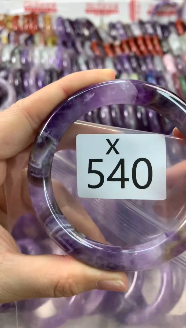 【闪购商品】水晶水晶手镯X未镶嵌540-60