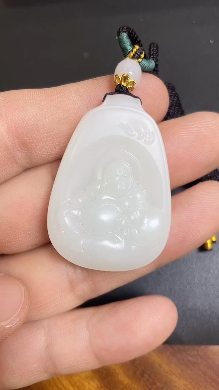 【闪购商品】和田玉手串未镶嵌和田玉新疆料羊脂白玉佛