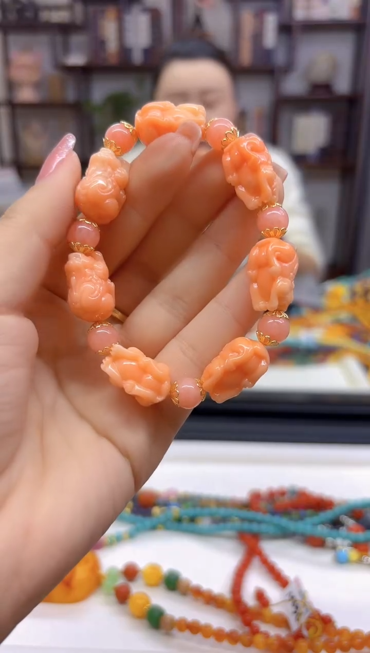 【闪购商品】玛瑙/玉髓手链未镶嵌S443