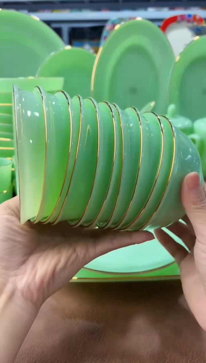 玉瓷   4.5英寸饭碗10个景德镇陶瓷