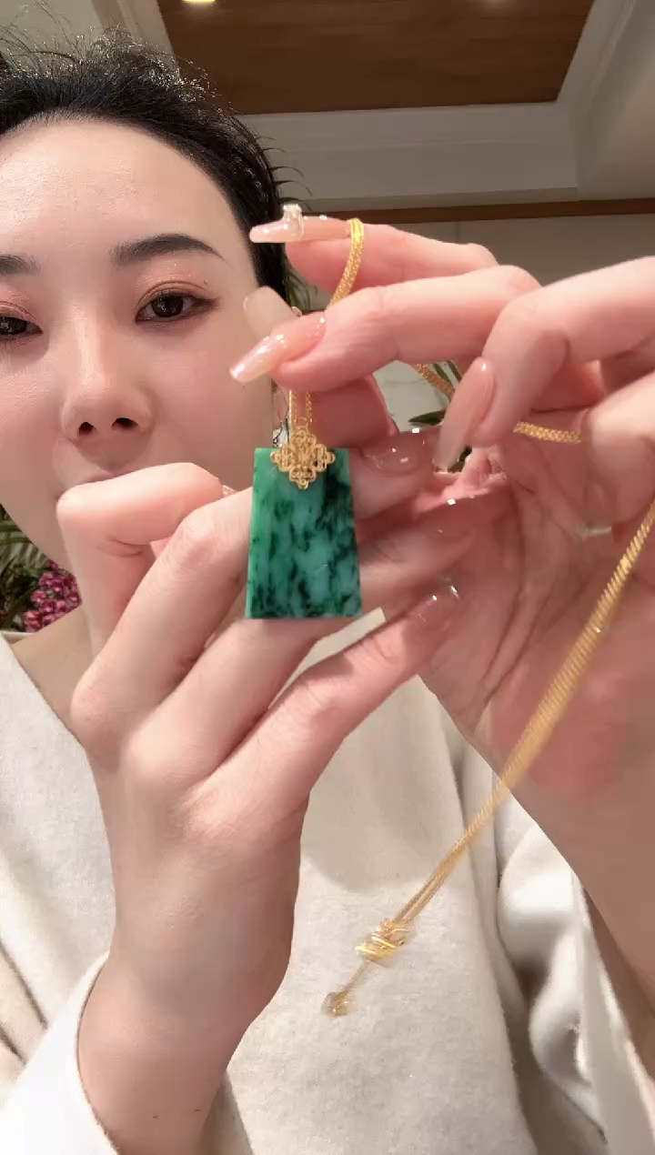 【闪购商品】翡翠颈饰未镶嵌国风