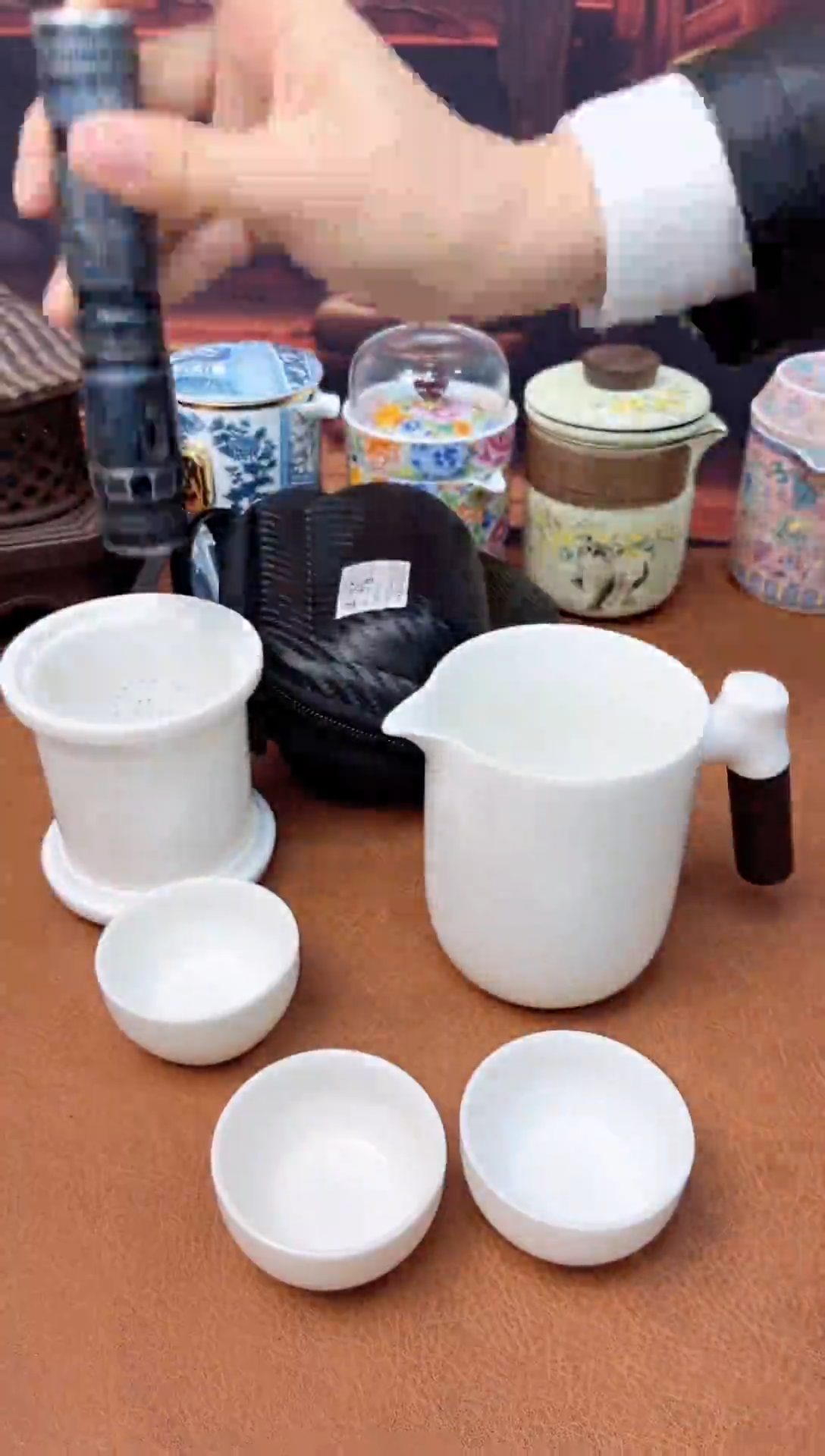 【闪购商品】陶瓷茶具摆件茶叶罐
