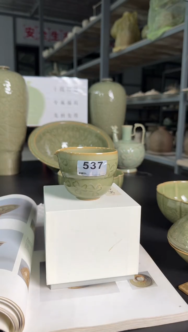 耀州窑仰山小猫公道孤品537