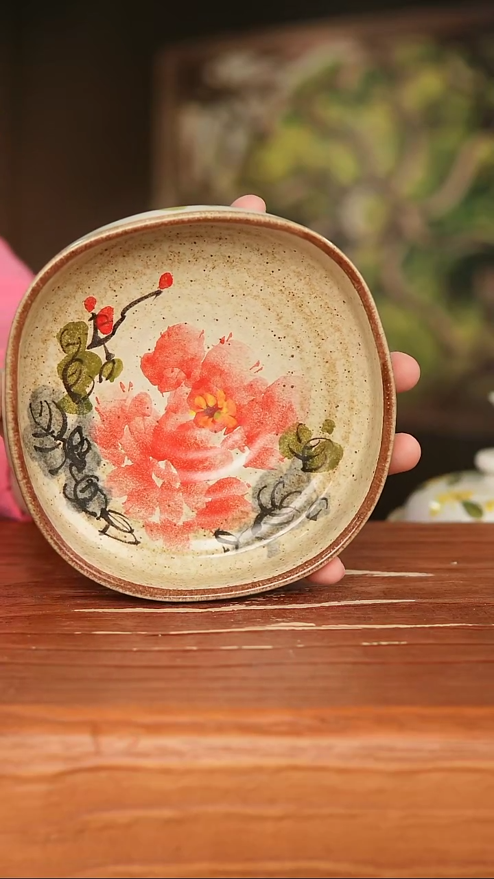 景德镇高温釉下彩20-93口径14