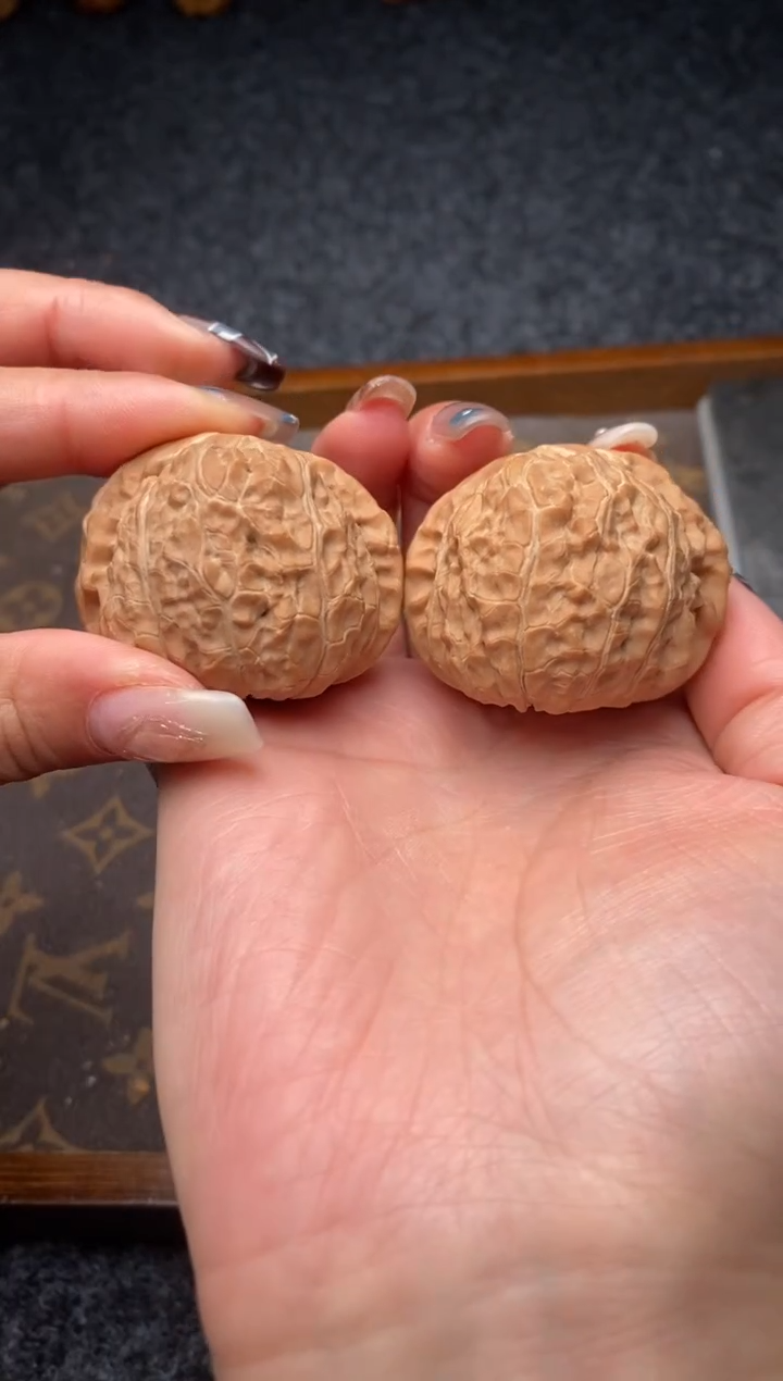 把件文玩核桃B34号44尺南瓜墩