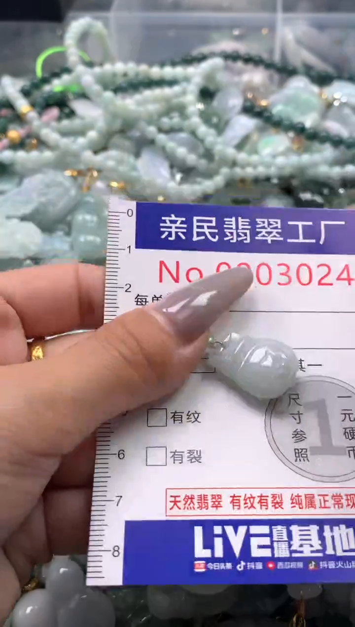 颈饰未镶嵌翡翠3024