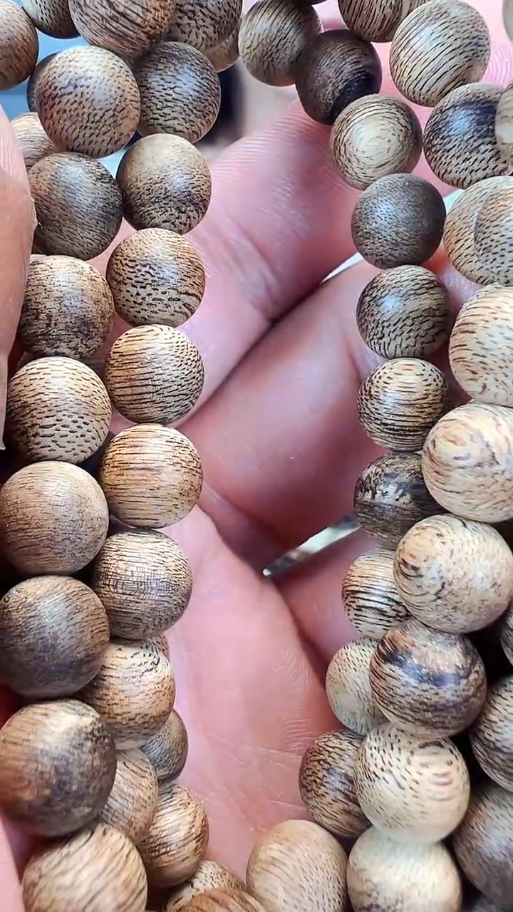 【闪购商品】沉香手串正达拉干野产区08+多圈32克+凉花甜