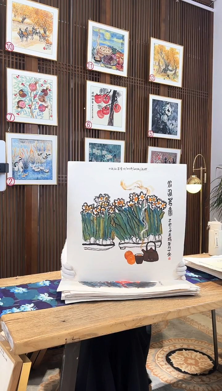 版画版画耿玉琨名章限量版画S