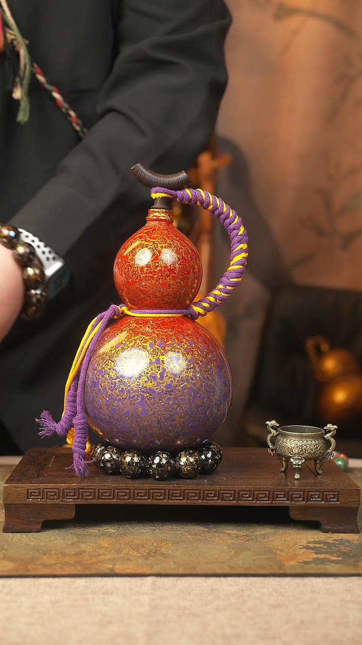 【闪购商品】042大漆葫芦一物一拍记葫堂出品