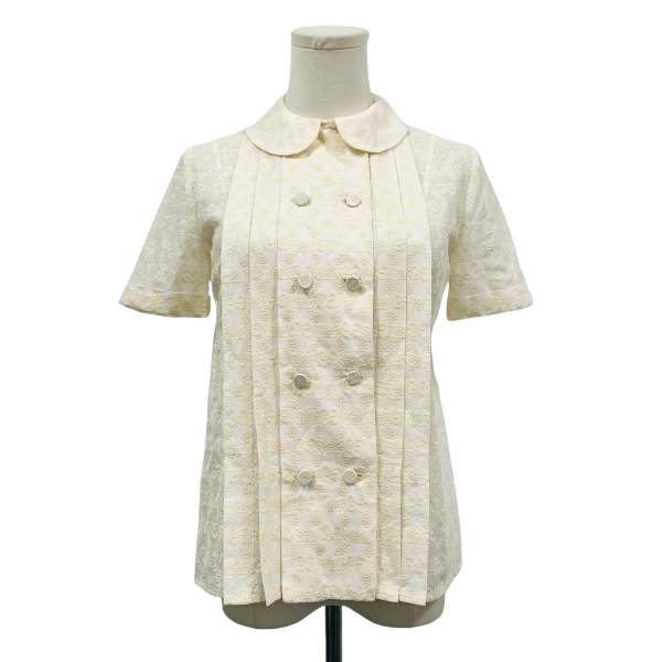 妃鱼/古驰/棉/衬衫/95新/琰二1