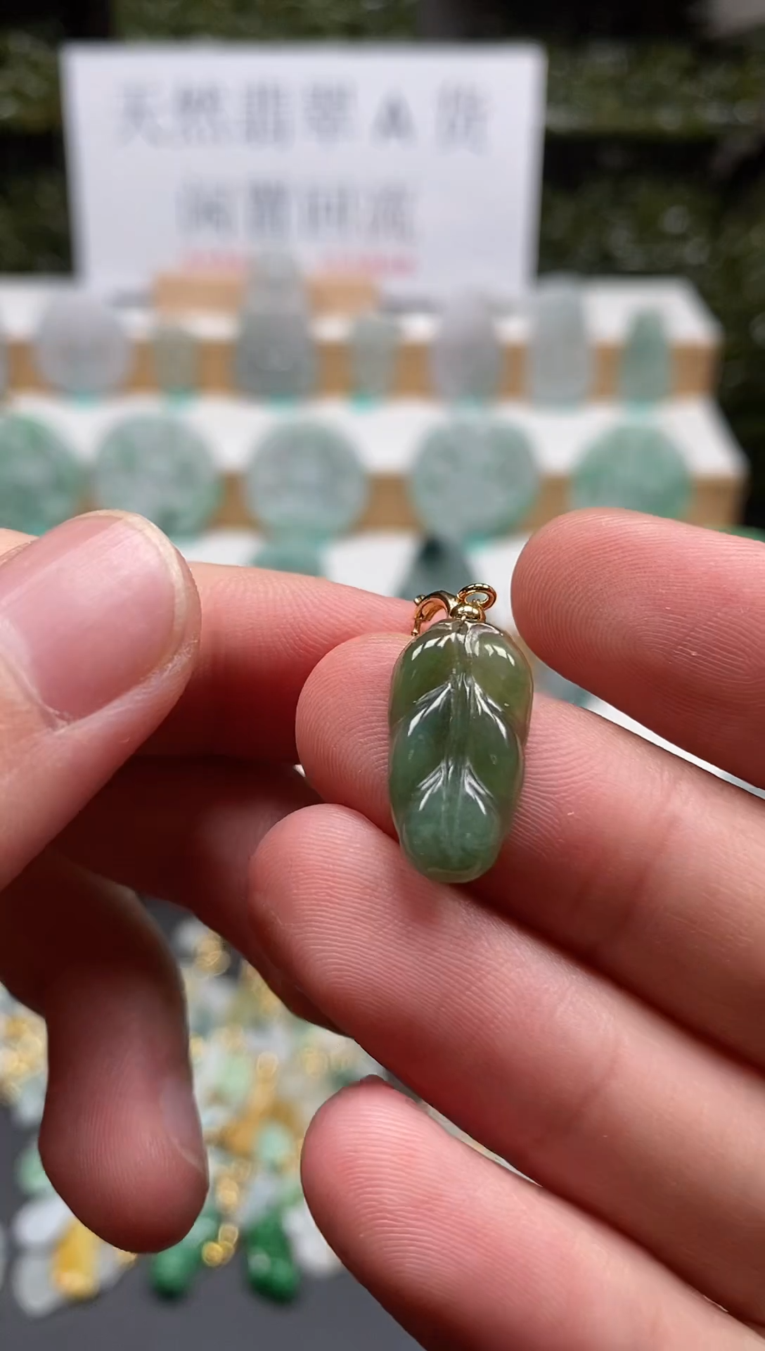 【闪购商品】翡翠颈饰未镶嵌吊坠10