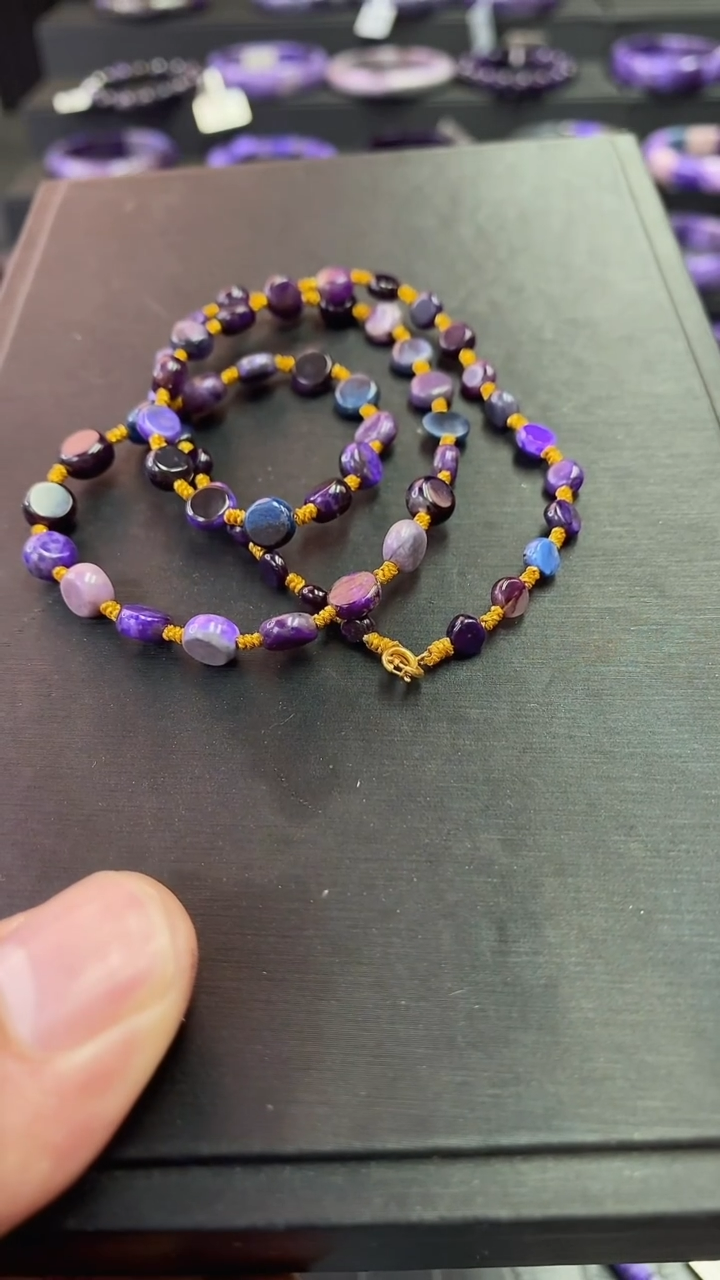 未镶嵌苏纪石（舒俱来）项链D01号小圆饼项链