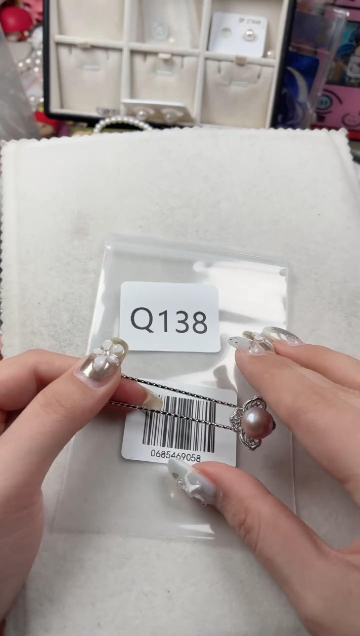 未镶嵌发簪淡水珍珠Q138