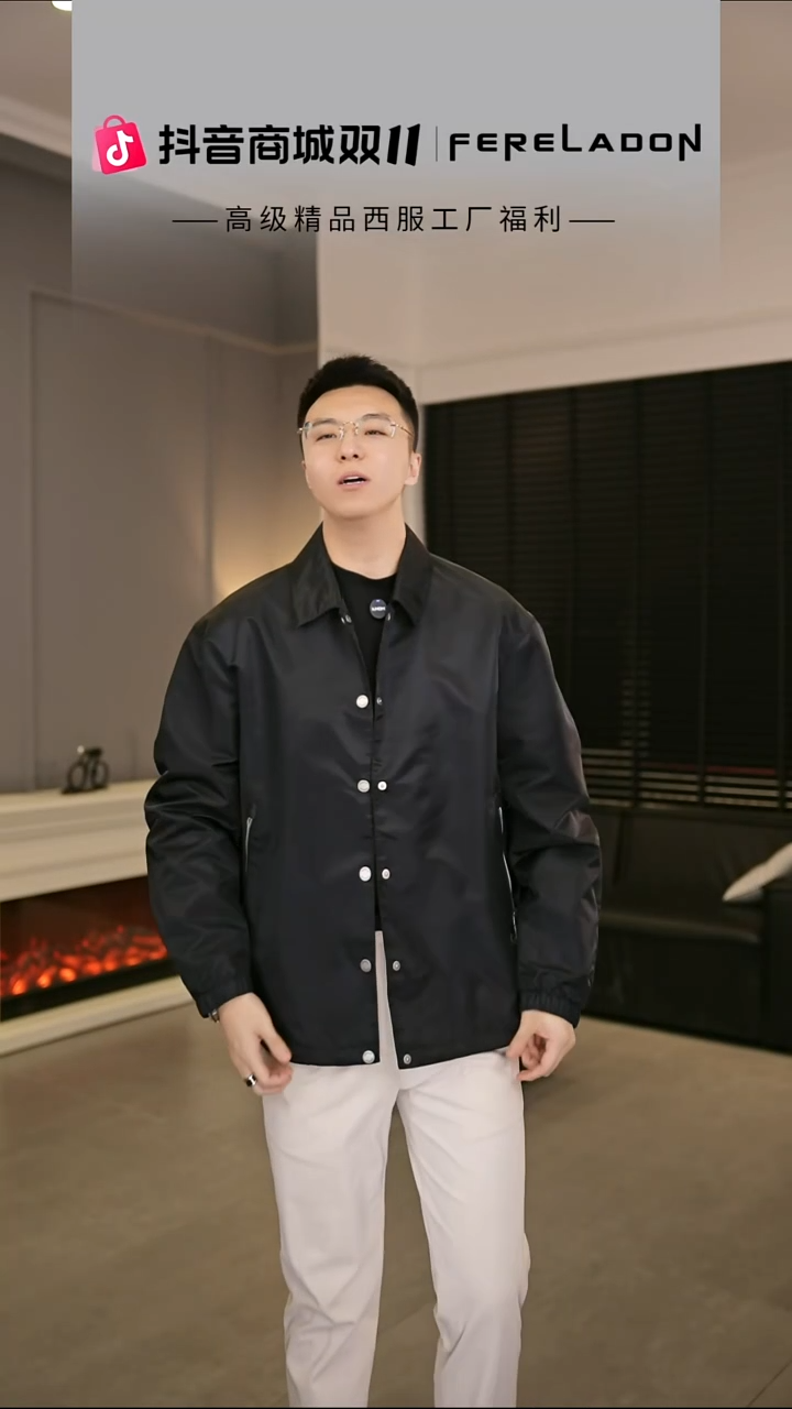 878221  黑色夹克  56尺码 170-185 