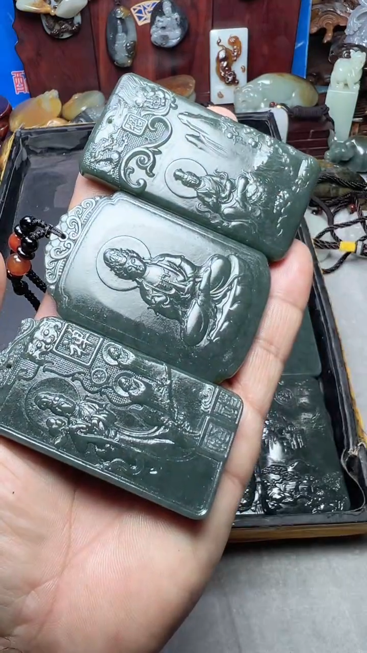 【闪购商品】和田玉挂件未镶嵌3