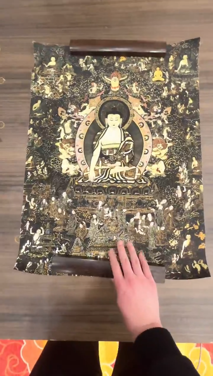 卷轴画唐卡16001