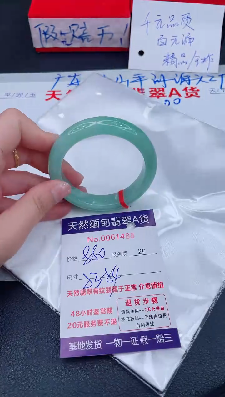 未镶嵌手镯翡翠880.00