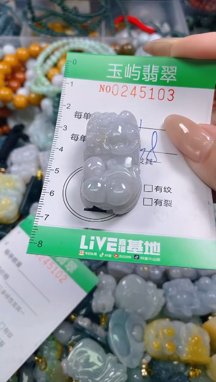 颈饰未镶嵌翡翠闪购0245103