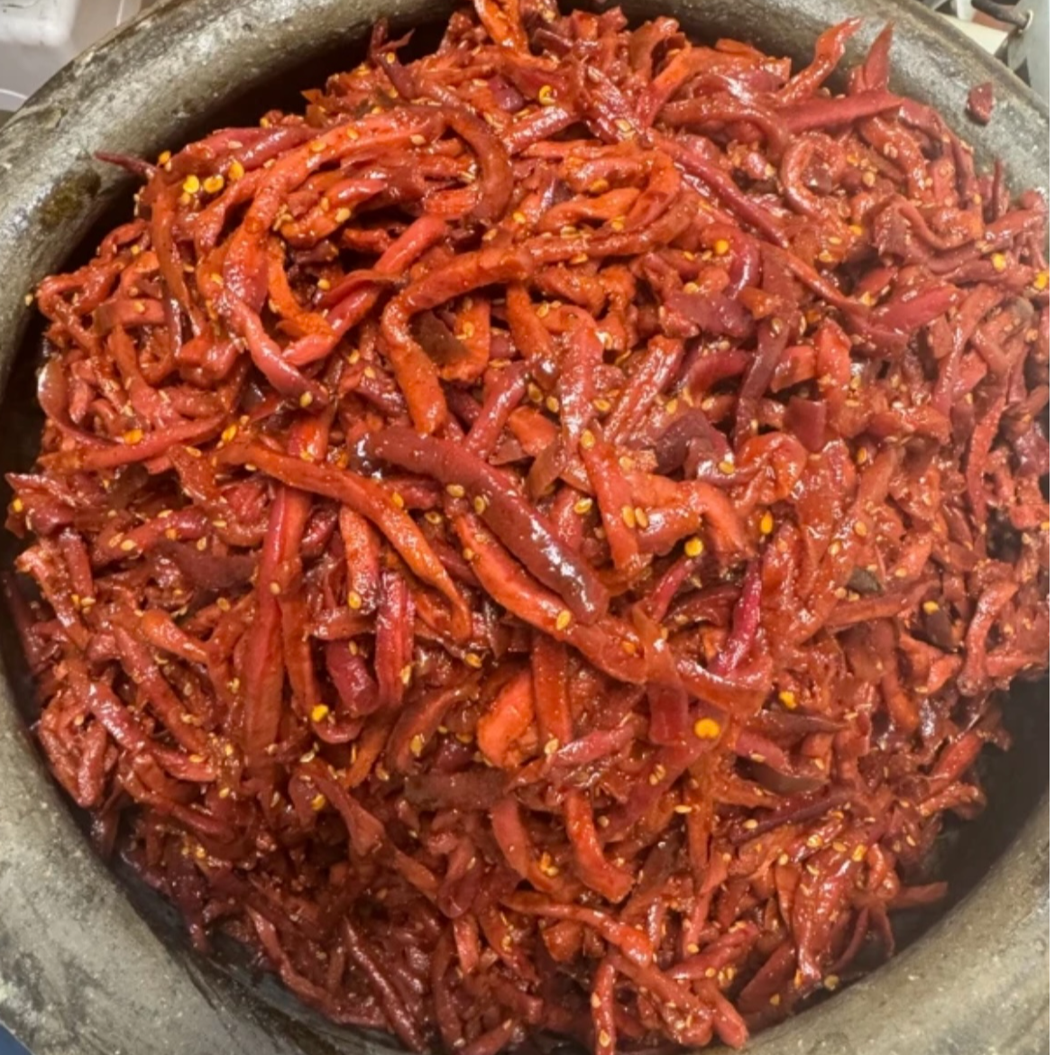 【王妈妈推荐】苏北家乡纯正麻辣萝卜干好吃美味