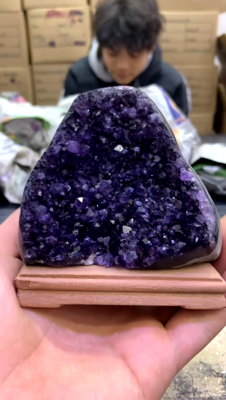 【闪购商品】水晶摆件未镶嵌天然紫水晶摆件515