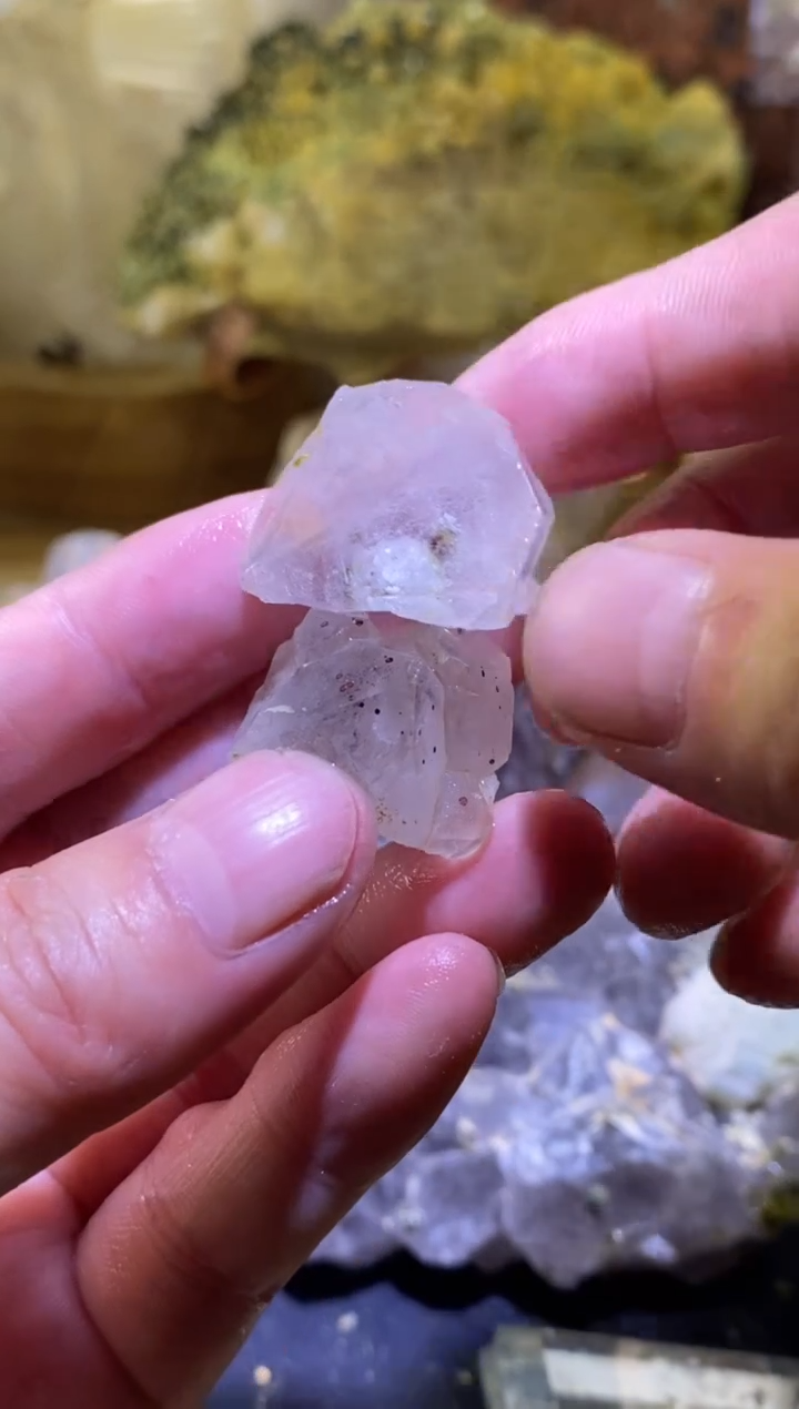 未镶嵌珠宝半成品水晶31号2颗