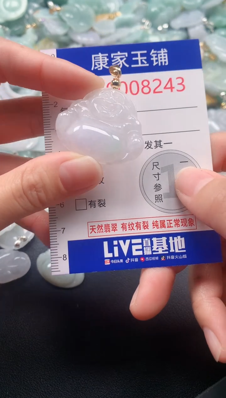 颈饰未镶嵌翡翠8243