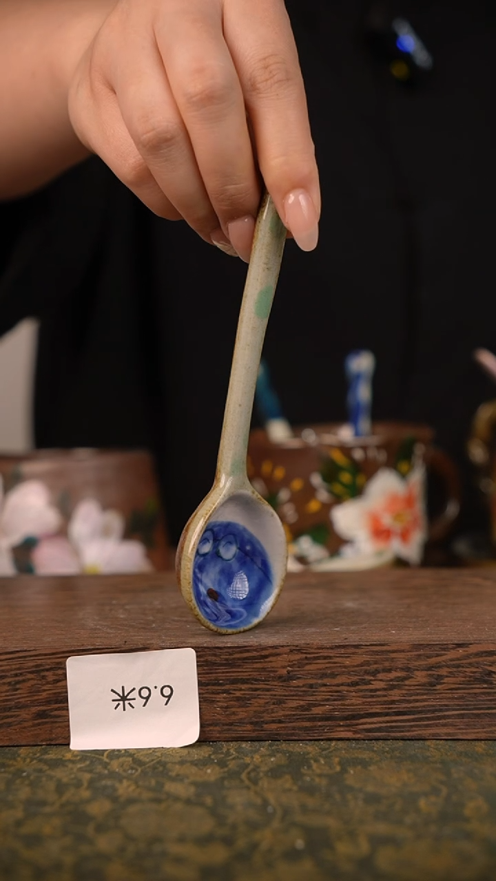 摆件泥垚手作 景德镇手工手绘器物