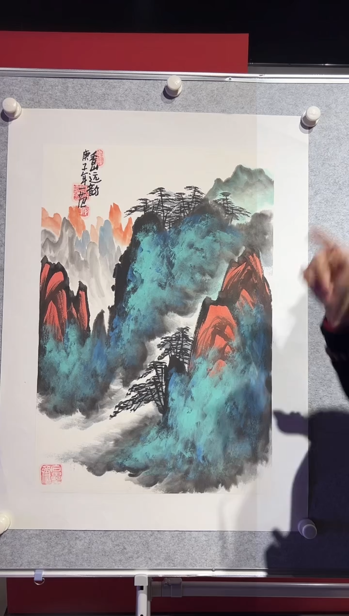 【闪购商品】绘画姜国华-2.7平尺-国画作品